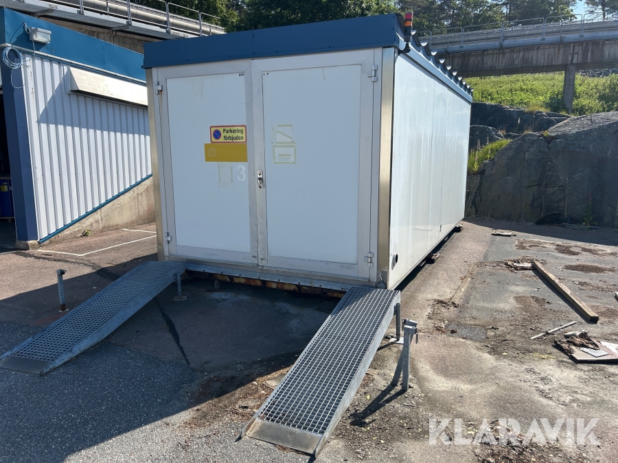Kylcontainer Box Modul med ramper
