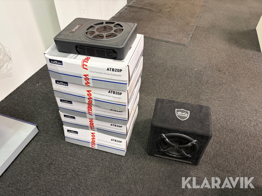 Subwoofer / Bashögtalare 6st