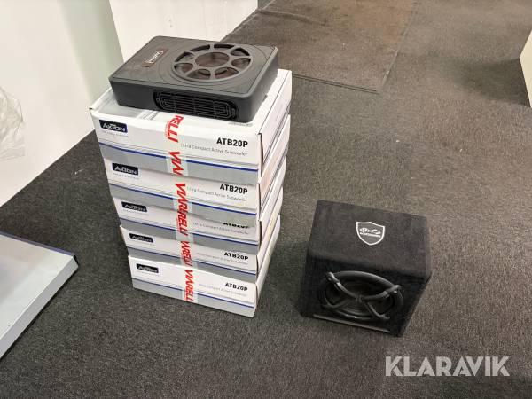 Subwoofer / Bashögtalare 6st