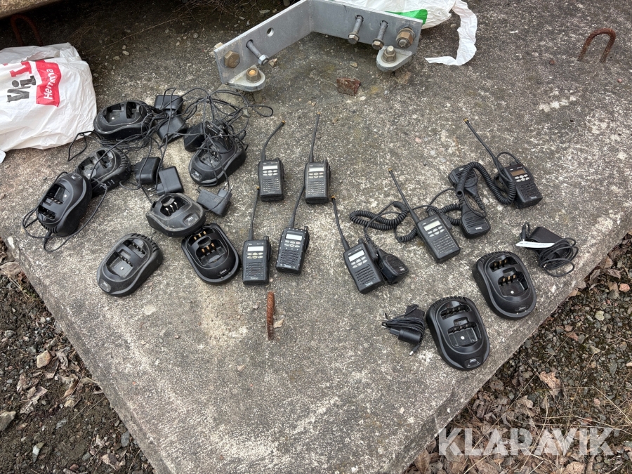 Komradio/ walkie talkie Zodiac 7st