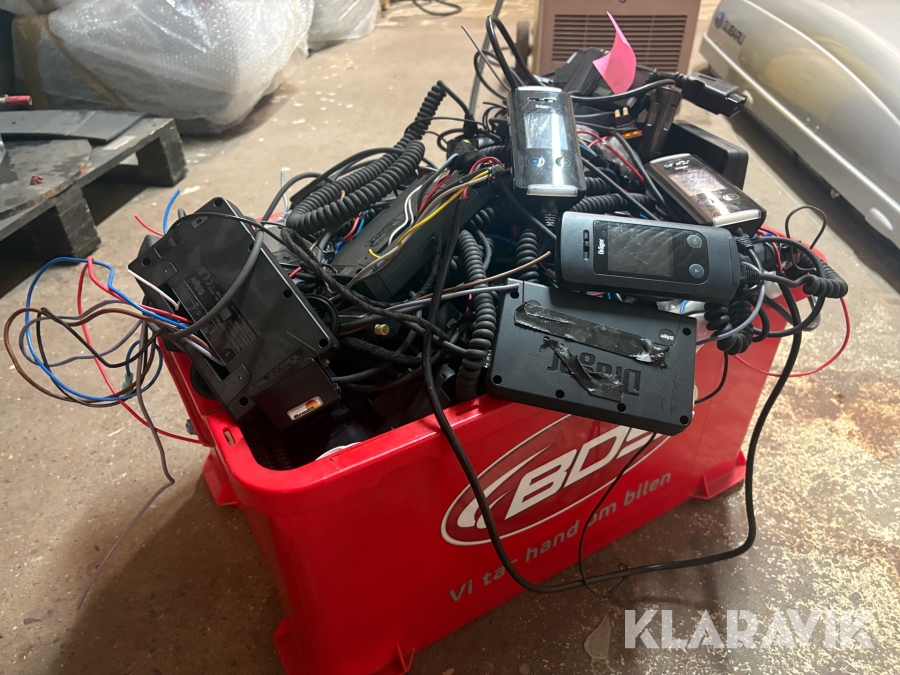 Låda med alkomätare Dräger