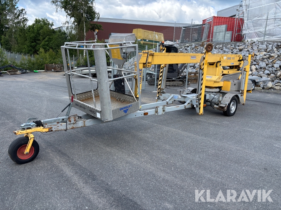 Släpvagnslift Omme 1550EBZX