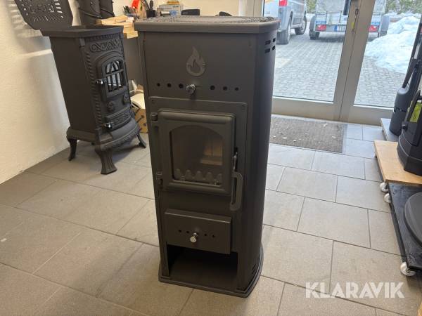 Stålkamin Tomek Lux 7, 1 kW