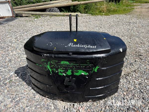 Motvikt 800kg 3-punktsfäste