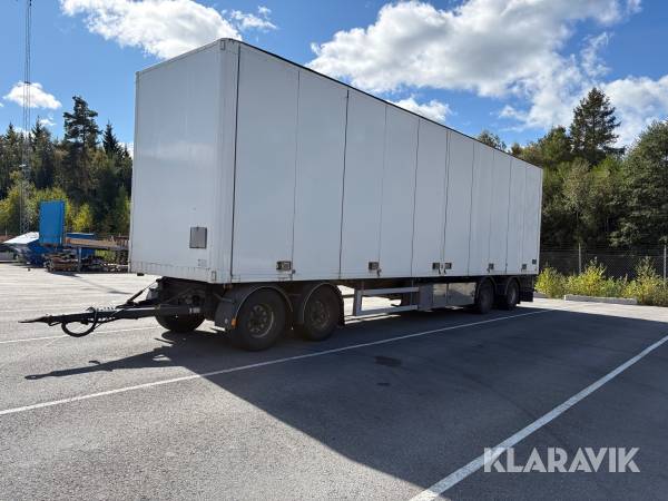 Släp Ekeri S8-D öppningsbart tak