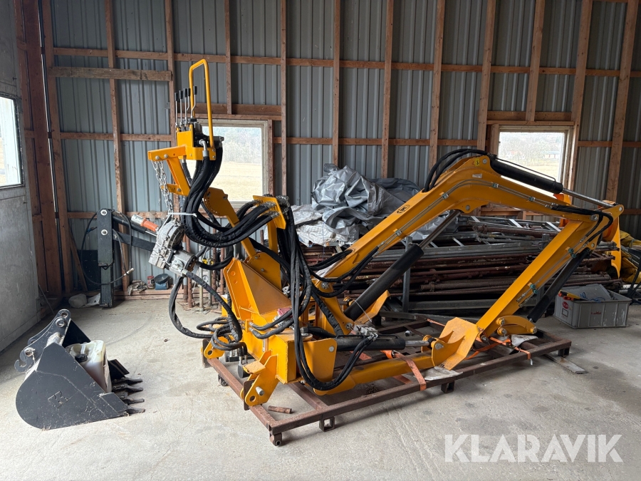 Grävaggregat Kellfri 26-LW20 70hp till traktor