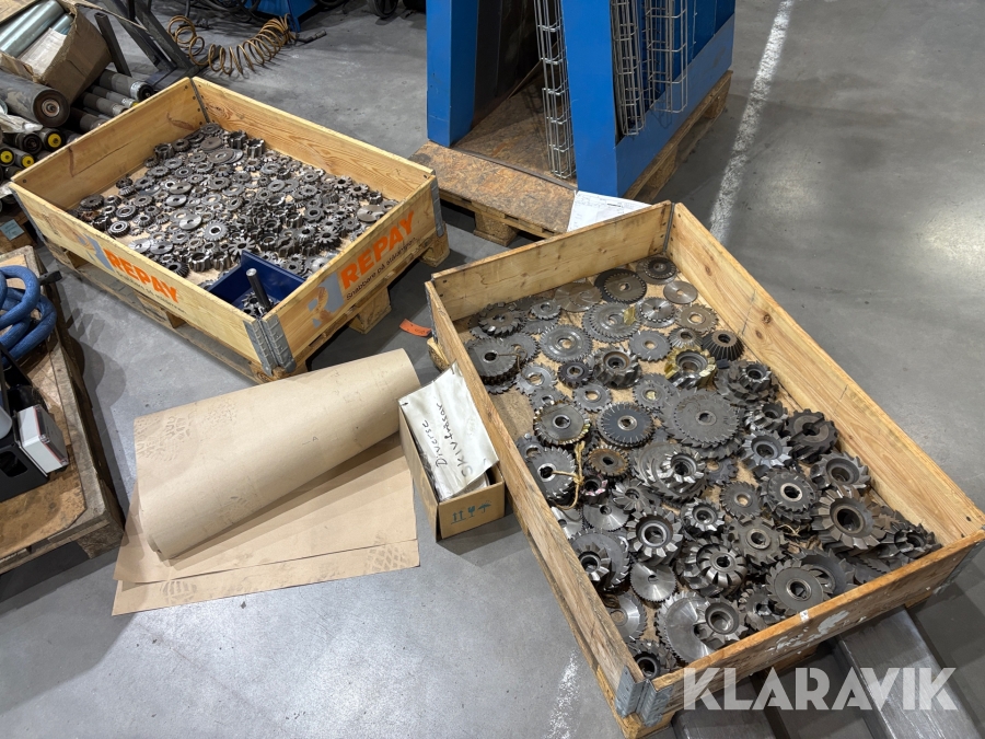 Frästillbehör/ skivfräsar 2st pall