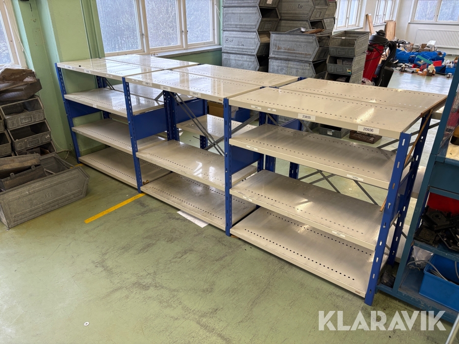 Lagerhyllor 6st