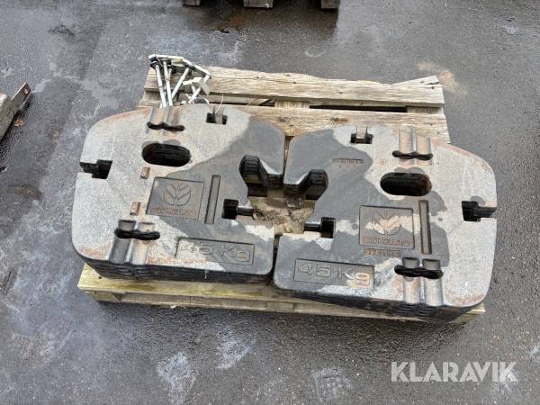 Frontvikter New Holland 45kg/st 10st