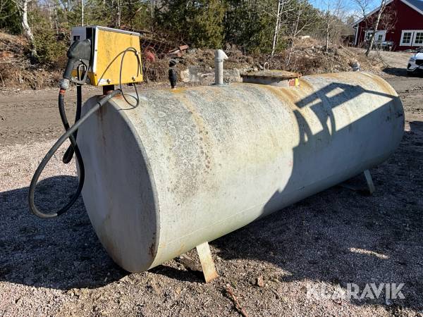 Dieseltank ABG 3000L med pump