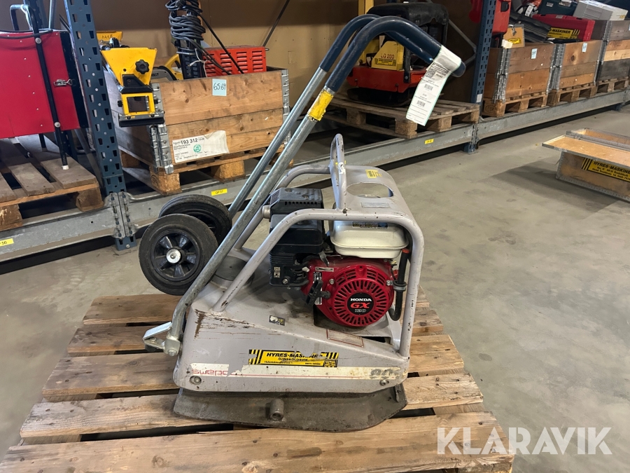 Markvibrator asfalt Swepac F 90A