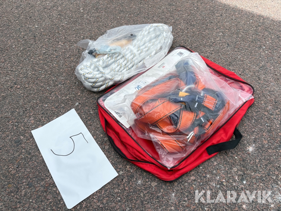 Fallskyddsutrustning Protekt P-30 med AC 60 lina 1st paket