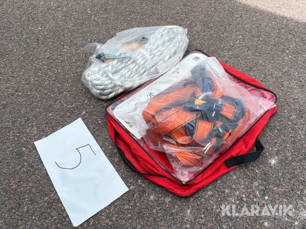 Fallskyddsutrustning Protekt P-30 med AC 60 lina 1st paket