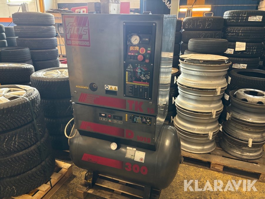 Skruvkompressor Fiac TKD15/300