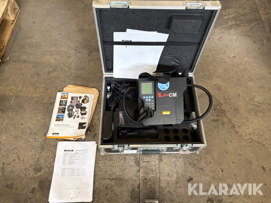 Bärbar partikelräknare Parker Laser CM20