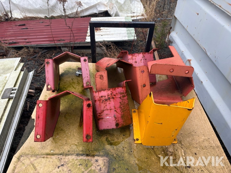 Påkörningsskydd till pallställage 7st