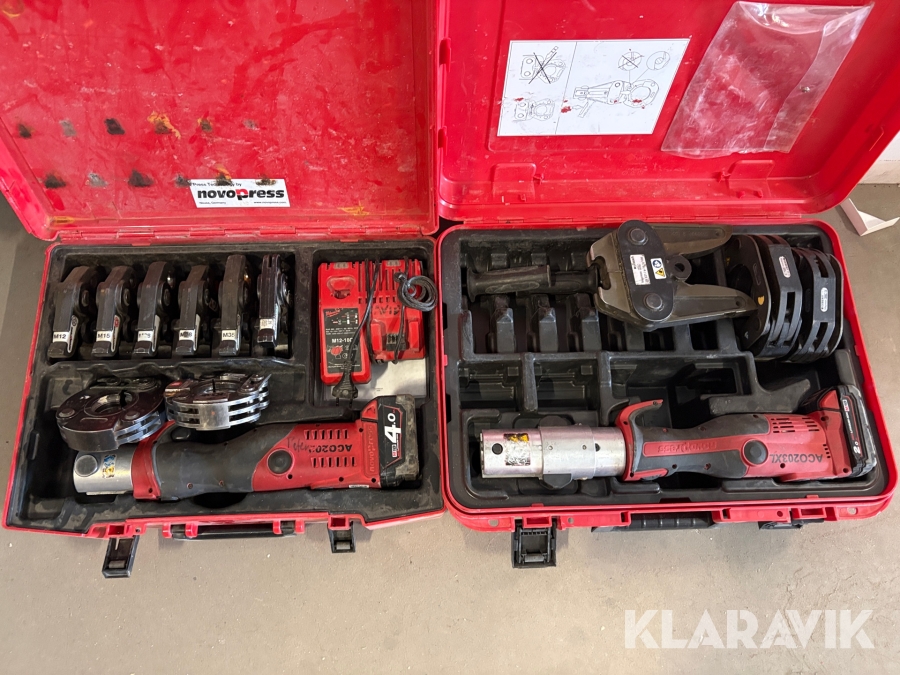 Pressmaskiner Novopress ACO 202 + ACO203XL