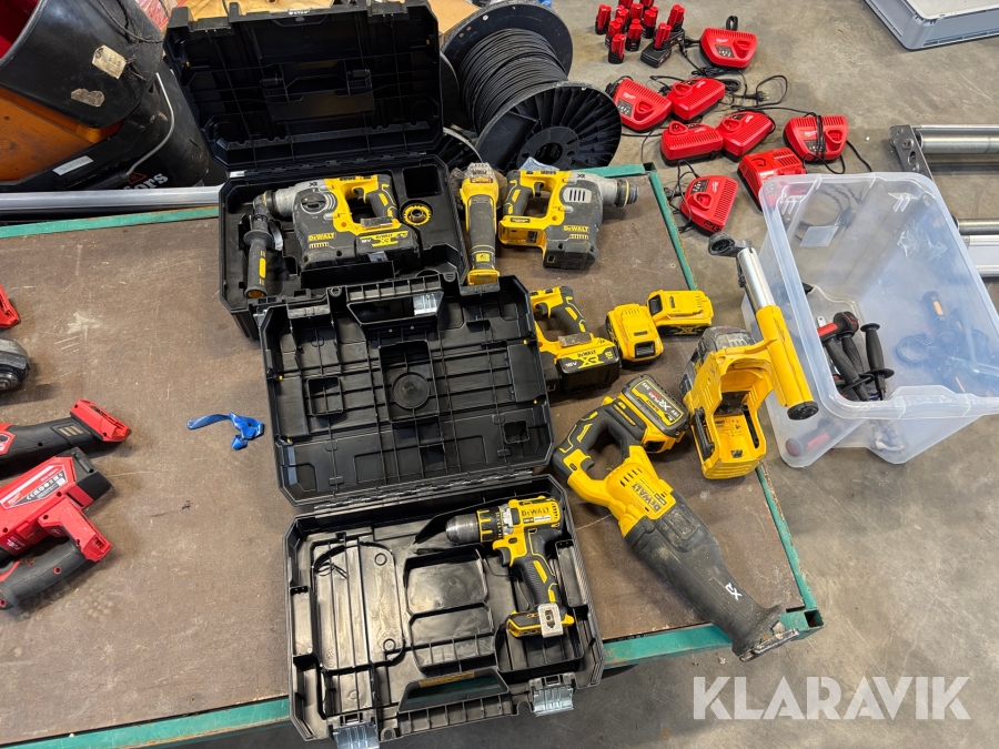 Handverktyg Dewalt-kit