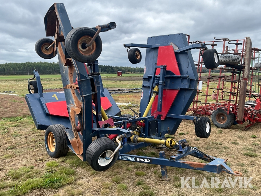 Rotorklippare bogserad Brouwer RM-22 6meter