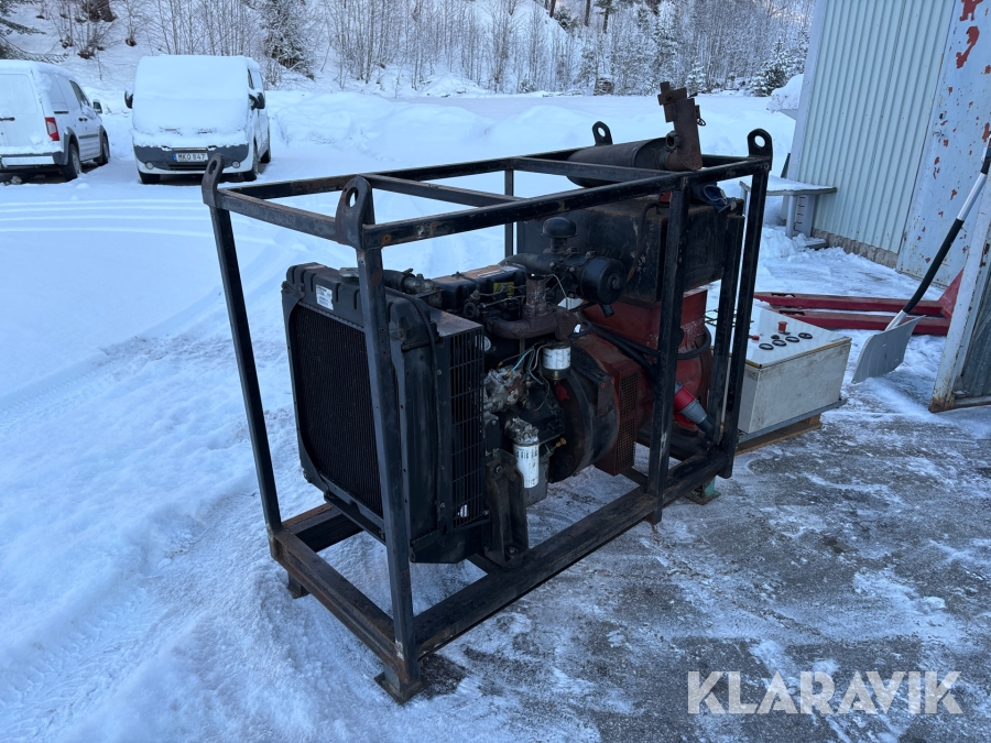 Generator Mecc Alte S.p.A. EC 3SAZ2 med perkinsmotor