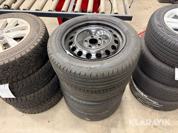 Däck & fälgar Continental/Goodyear PremCont2/Effigrip pref2 205/60R16