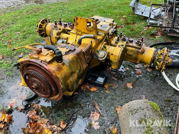 Bakaxel till dumper Volvo BM 860 med konverter