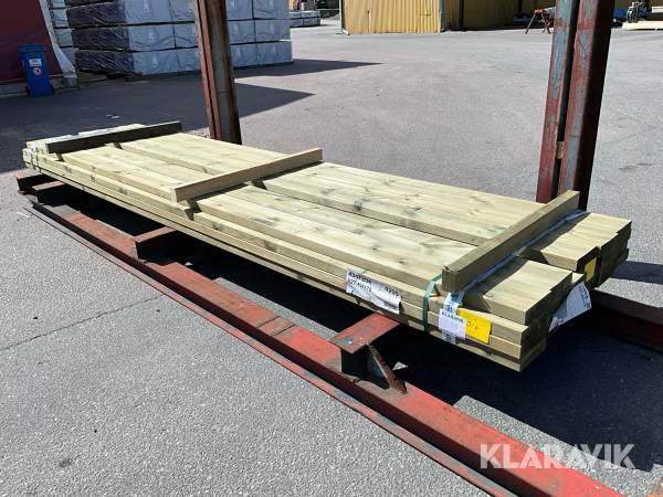 Virkespaket tryckimpregnerat NTR A C 24 45x170 96löpmeter