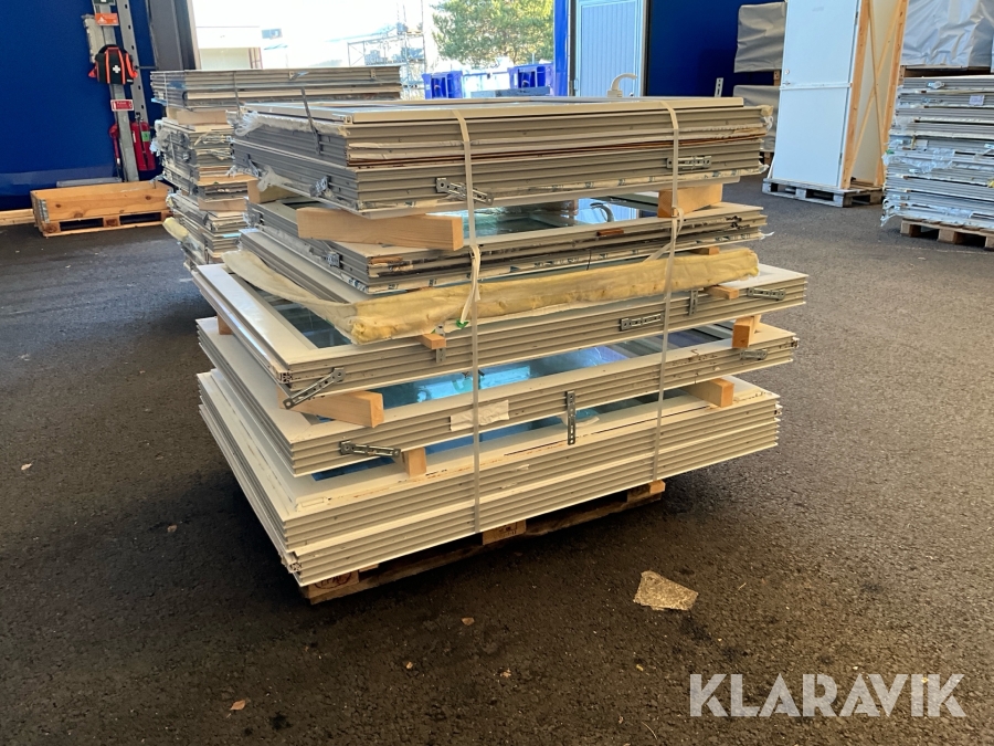 Plastfönster 8st