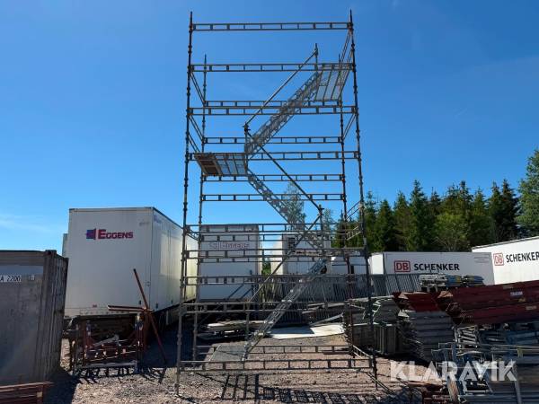 Komplett ställningstorn 7 meter