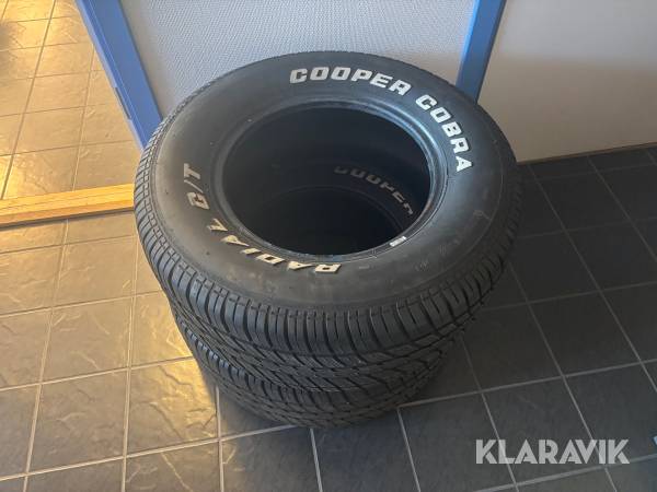 Däck Cooper Cobra Radial G/T 2st
