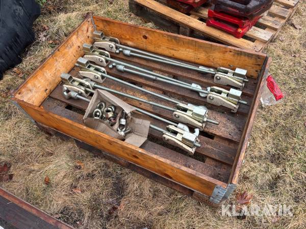 Spännare till dubbelmontage Trelleborg 8st