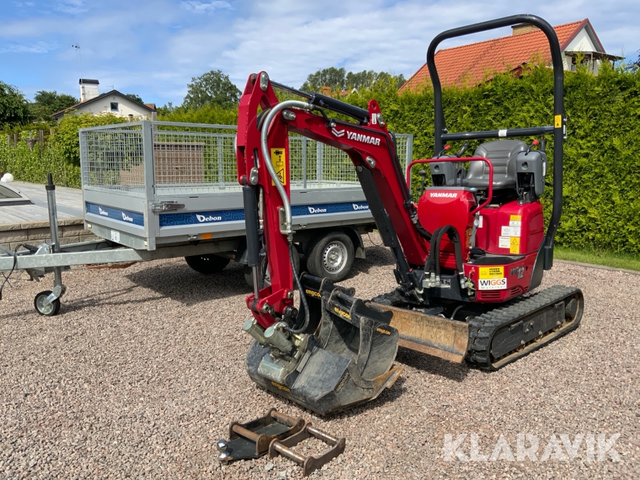 Grävmaskin Yanmar VIO12-2A