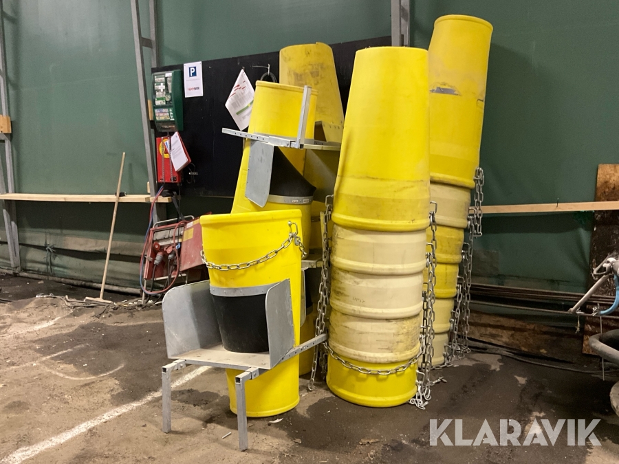 Störttrummor Boryszew 20st ink ställning