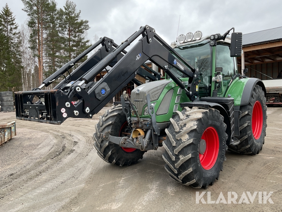 Traktor Fendt 720 Vario Profi Plus med lastare