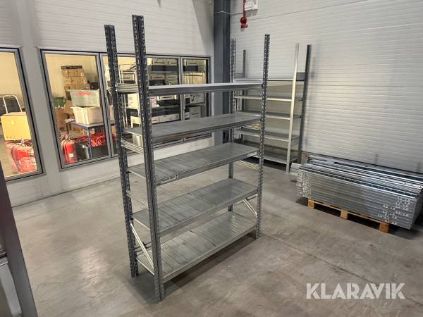 Lagerhyllor 10st sektioner S1