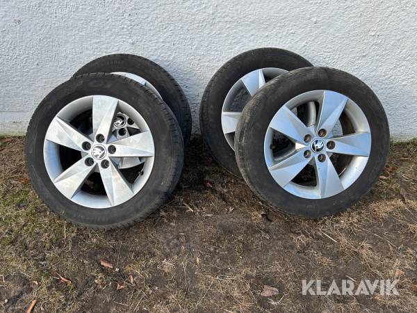 Däck med fälg Dunlop 185/60R16