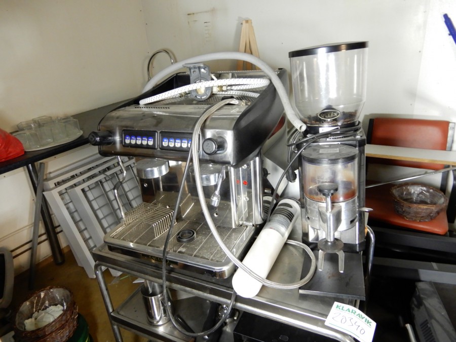 Espressomaskin & kaffekvarn m.m.