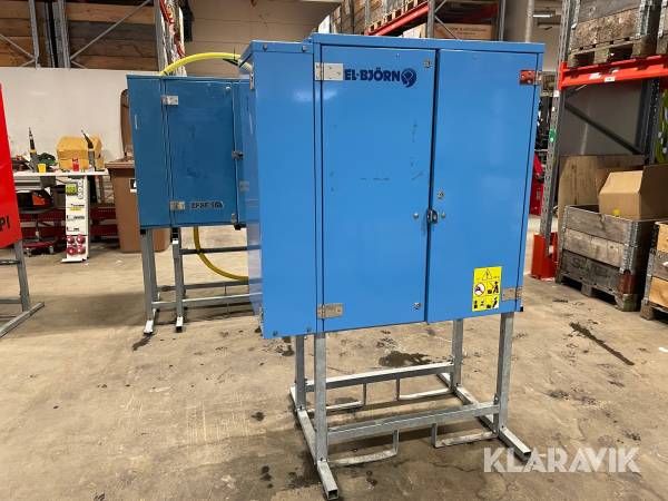 Huvudcentral El-Björn BCS900-250, ZFS 160/1/3322 3st