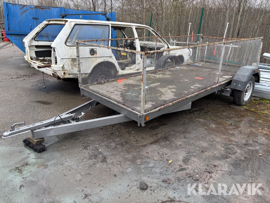 Personbilssläp gallersläp