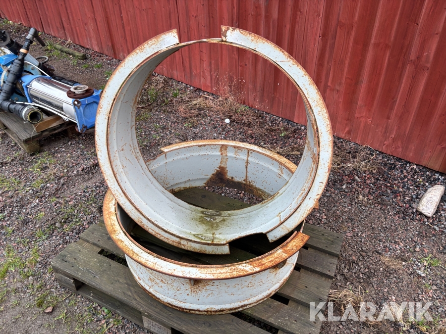 Distansringar till dubbelhjul