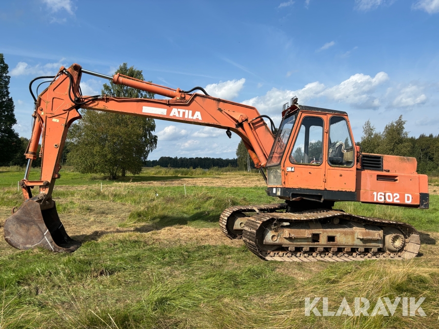 Grävmaskin Atila 1602D bandgrävare
