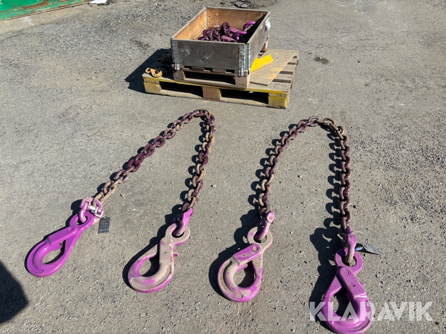 Lyftkättingar Certex CSX-176 3m. 4st