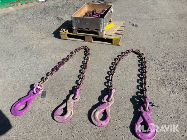 Lyftkättingar Certex CSX-176 3m. 4st