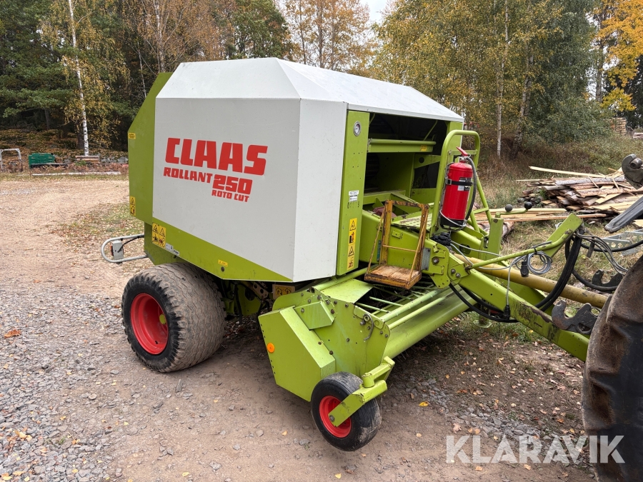 Rundbalspress Claas Rollant 250 Roto cut