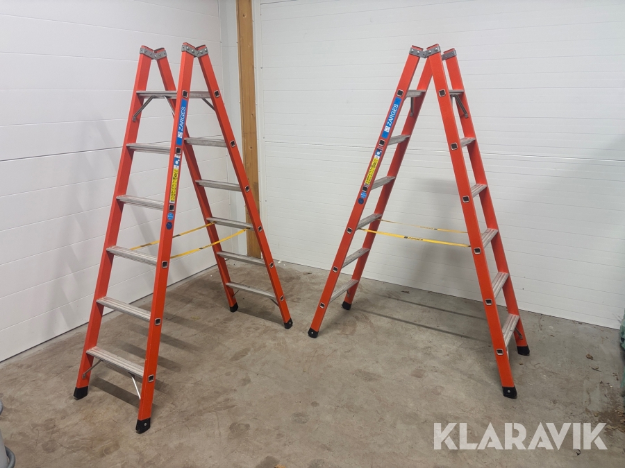 Stege Zarges Z600 2st, glasfiber