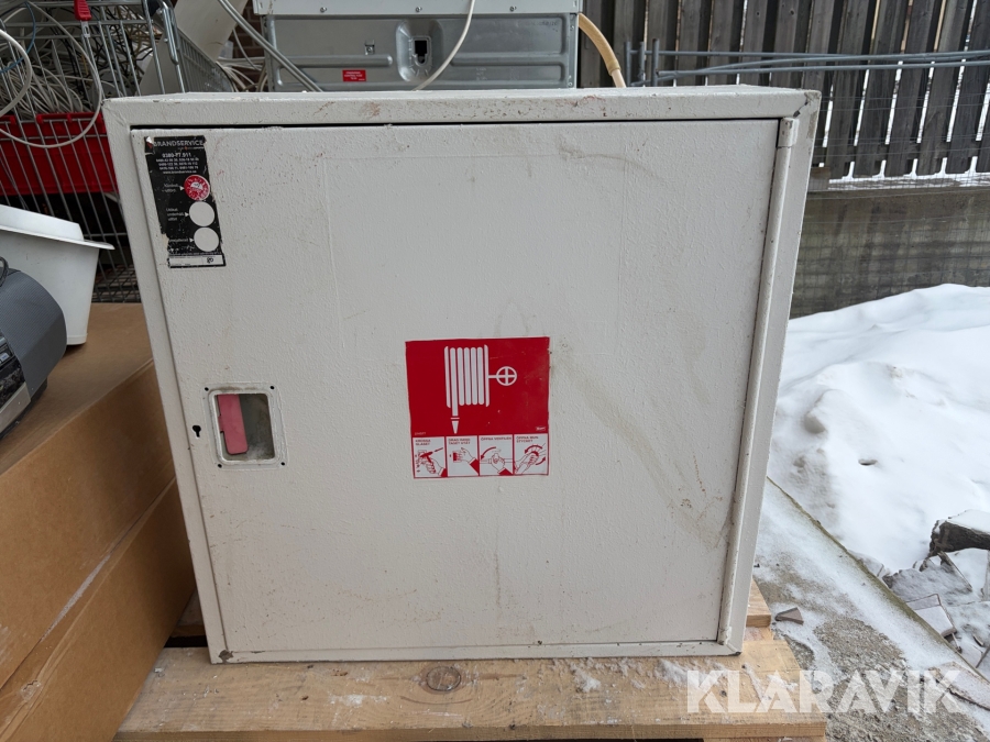 Brandpostskåp NOHA med slang 20 m