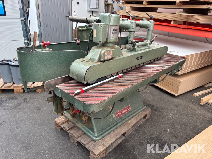 Kantputsmaskin Wilmsmeyer KKS1 med HolzHer matning
