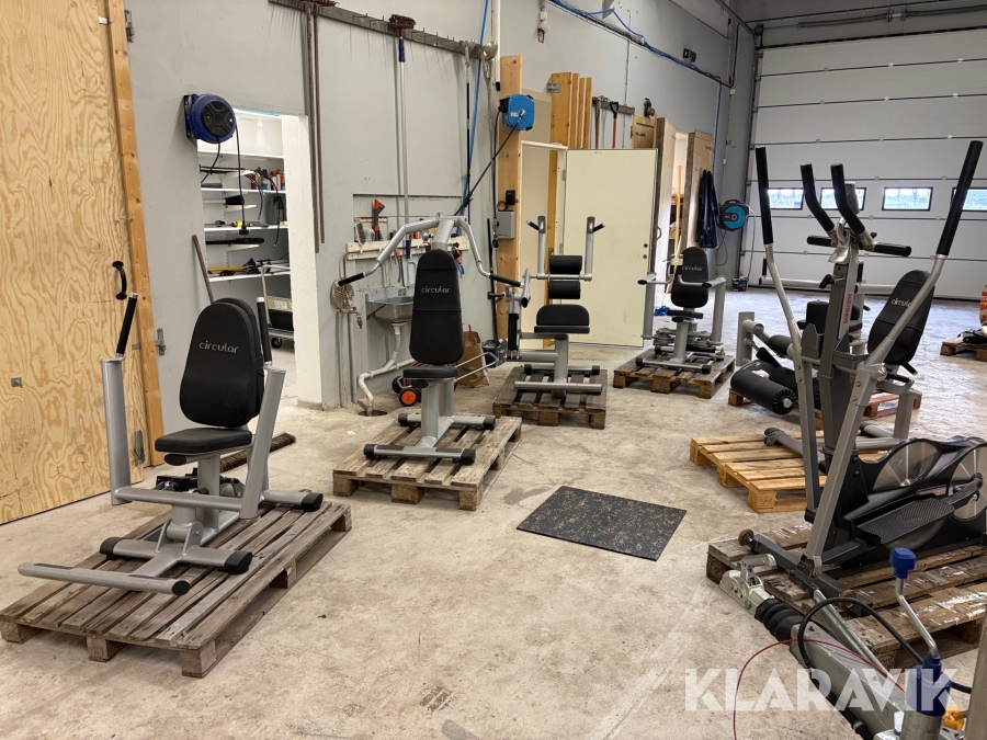 Cirkelgym Gym80 Circular med mjukgolv