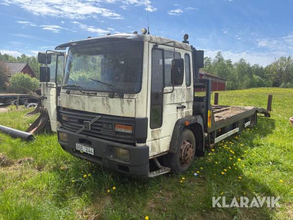 Maskintransport Volvo FL6 14 4 x 2 maskintransport