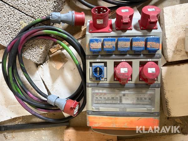 Elcentral Garo GBN 463-6/00/02206-20 med 5m kabel